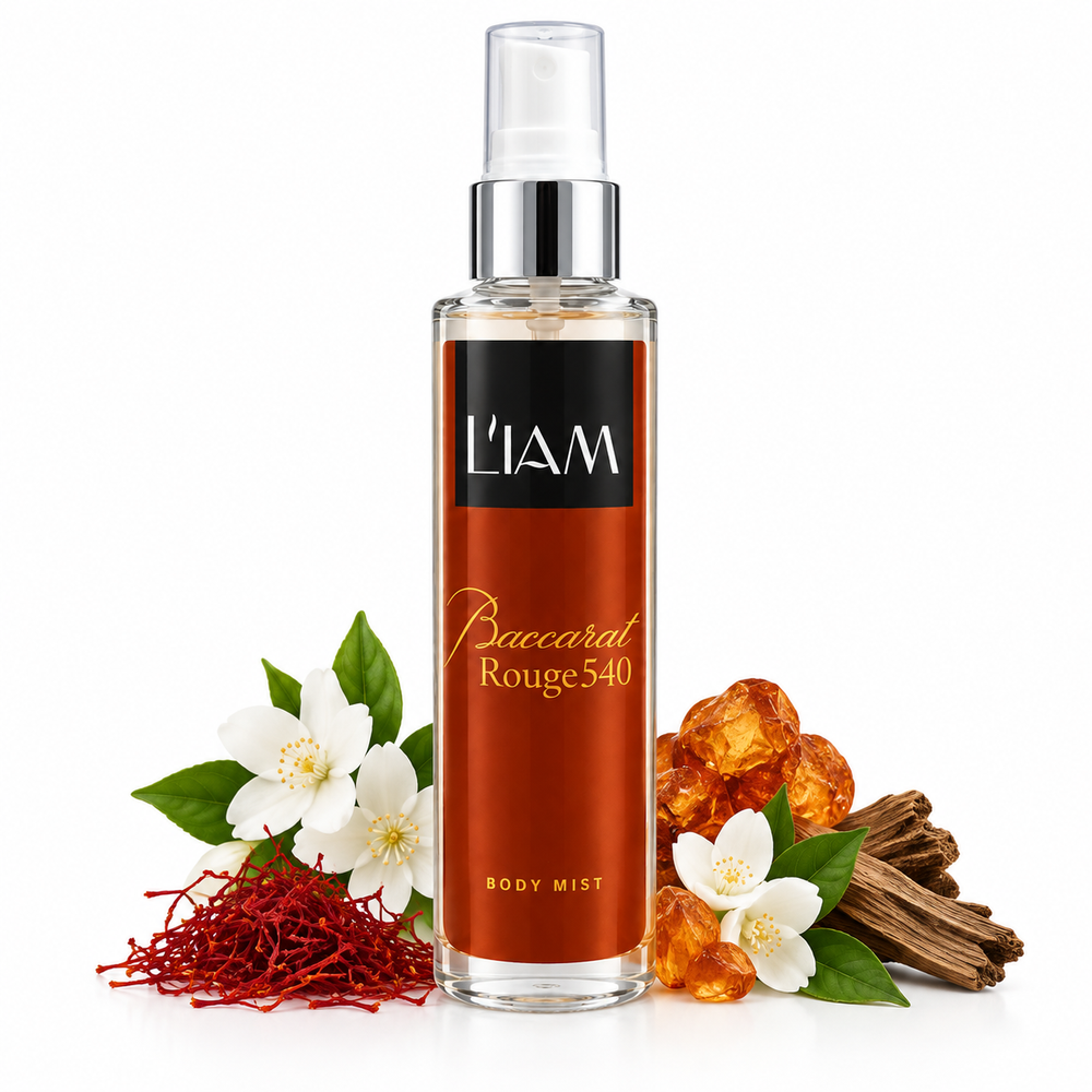 LIAM's Baccarat Rouge 540 Body Mist