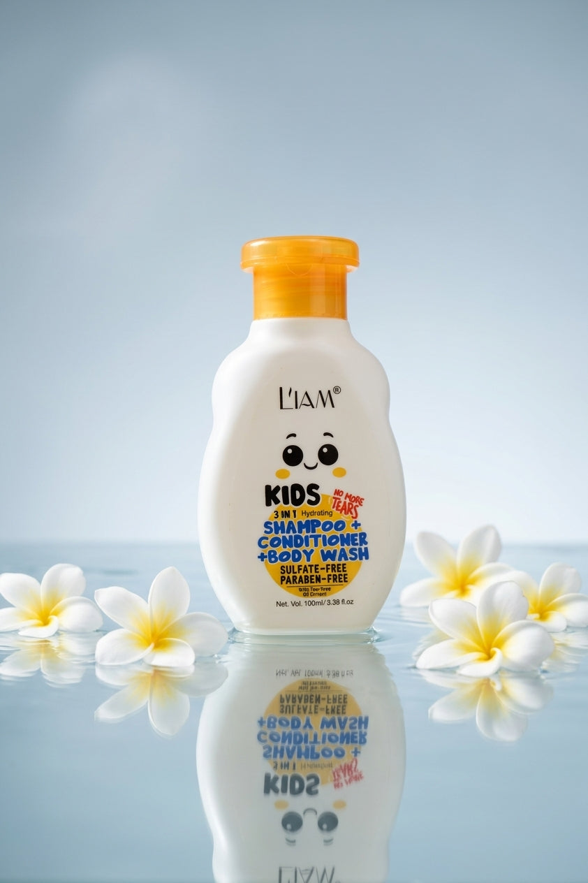 Kids 3 in 1 Shampoo + Conditioner + Body Wash 100ml