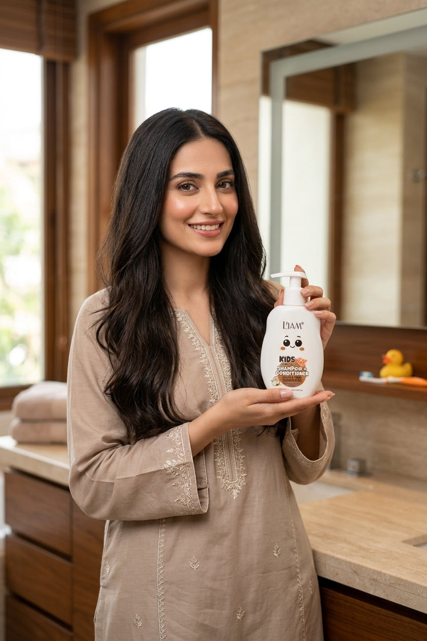 Kids 2 in 1 Shampoo + Conditioner 200ml