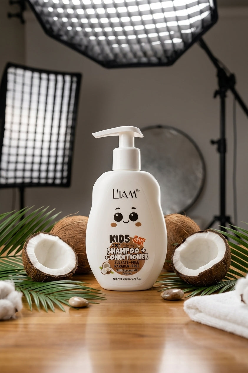 Kids 2 in 1 Shampoo + Conditioner 200ml